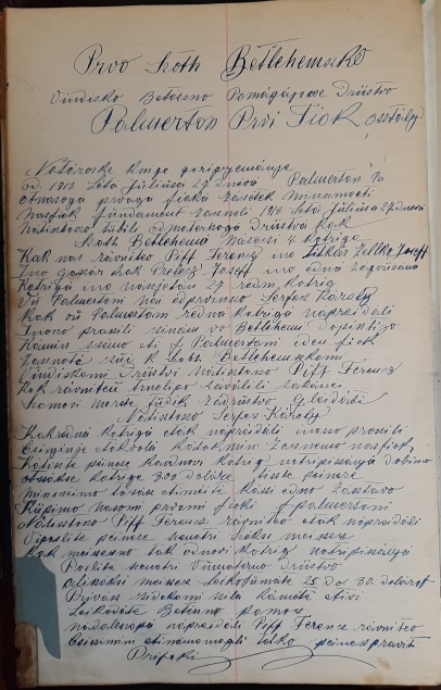 Projekt digitalizacije matičnih knjig cerkve sv. Ivana v Bethlehemu in izseljenske zgodbe