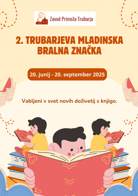 2. Mladinska Trubarjeva bralna značka
